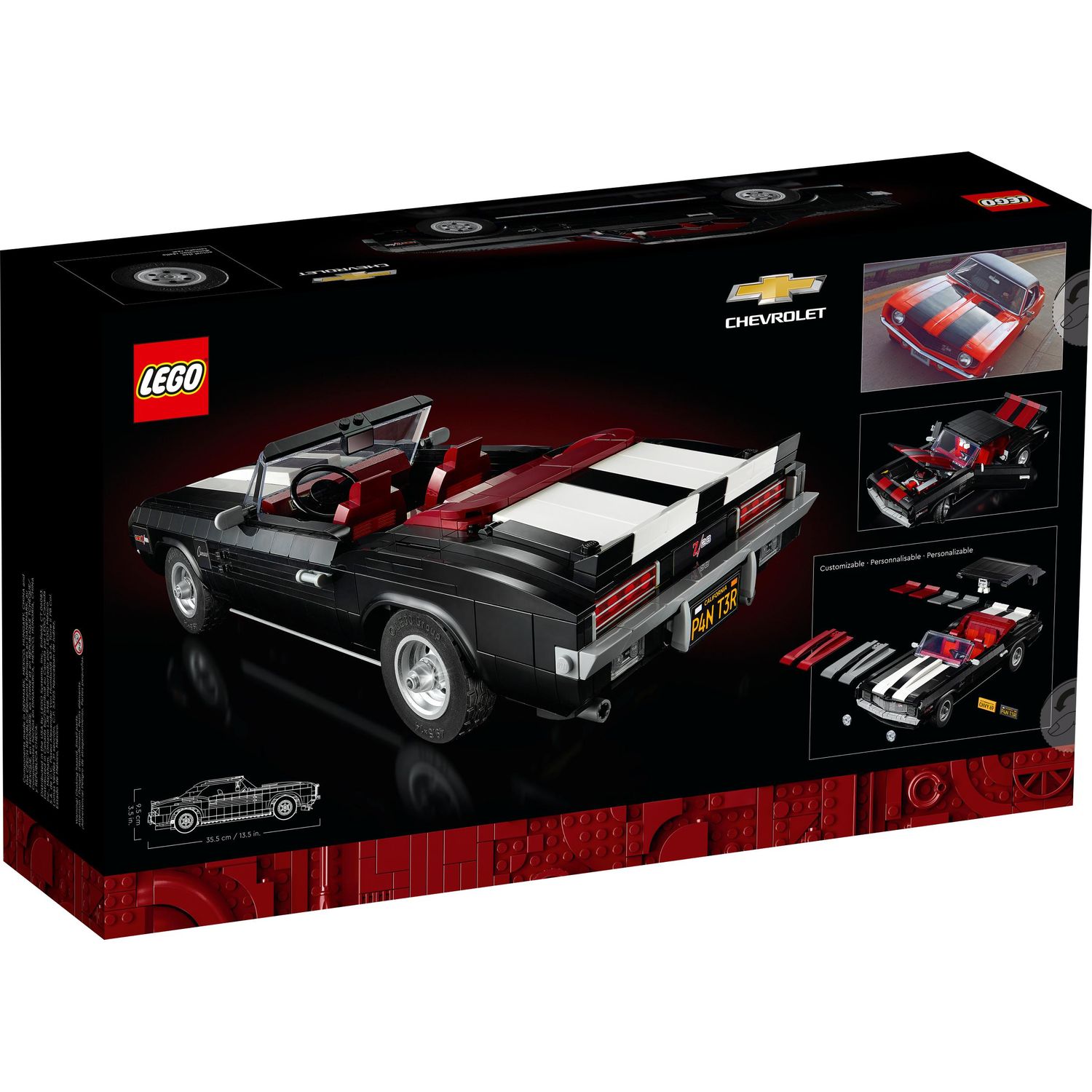 Конструктор LEGO Icons Chevrolet Camaro Z28 10304 - фото 10