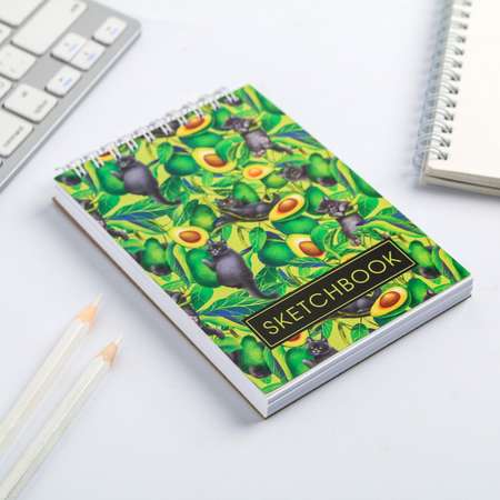 Скетчбук ArtFox Sketchbook avocado А6 80 листов