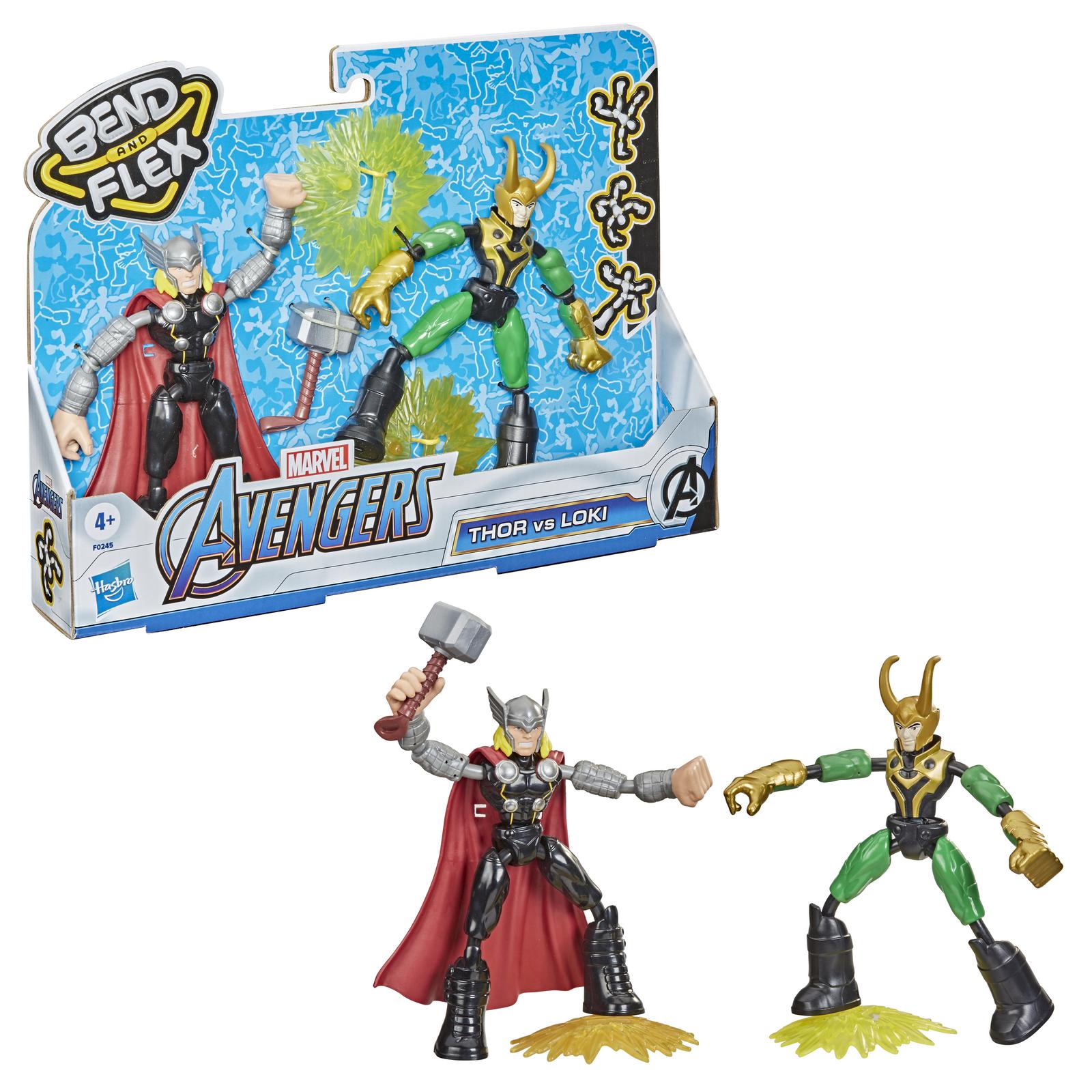 Набор игровой Hasbro (Marvel) Бенди Тор и Локи F02455L0 - фото 5