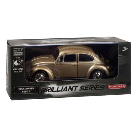 Машина Mobicaro 1967 Volkswagen Beetle 1:32 Золотой