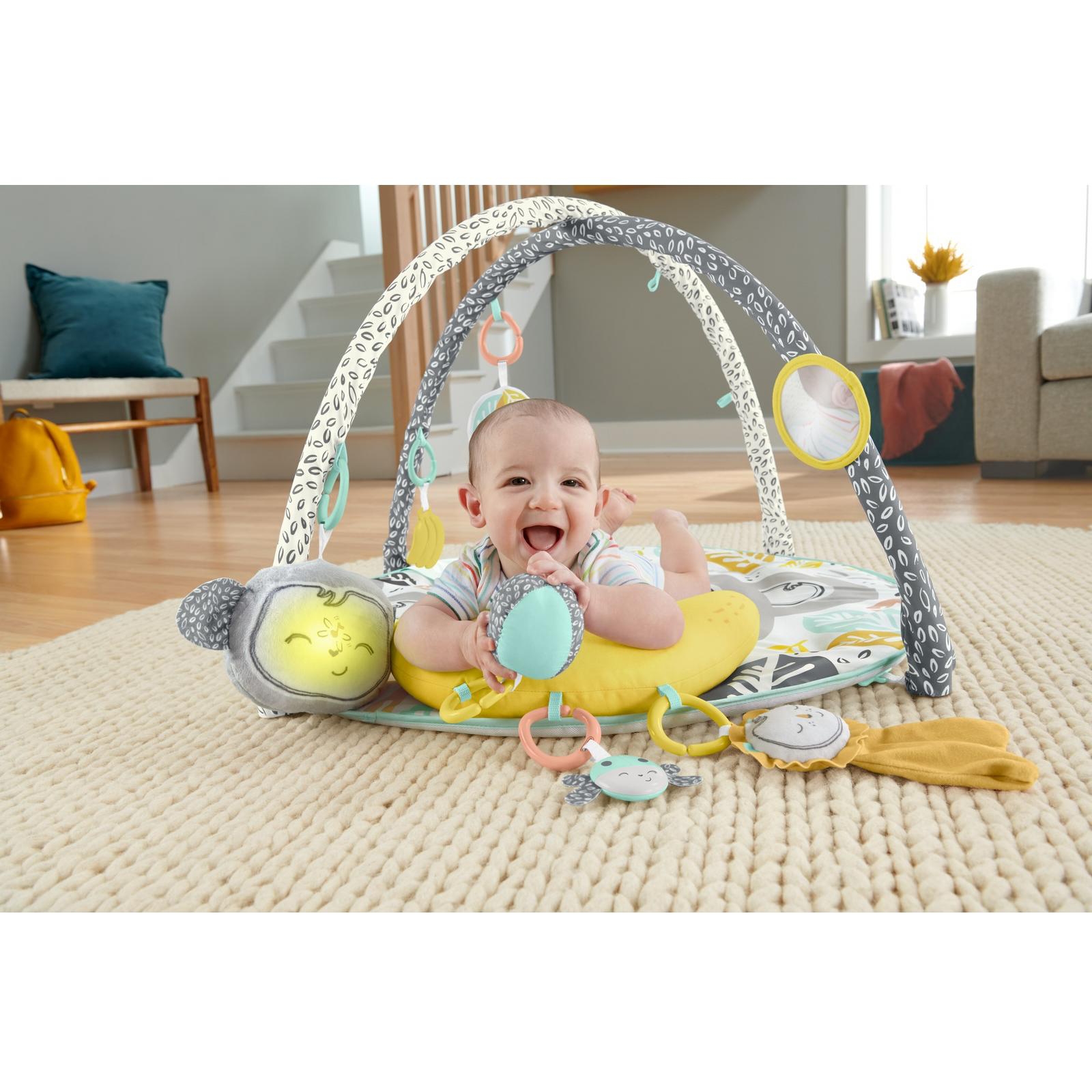 Коврик развивающий Fisher Price Обезьянка с бананом HBG85 - фото 17