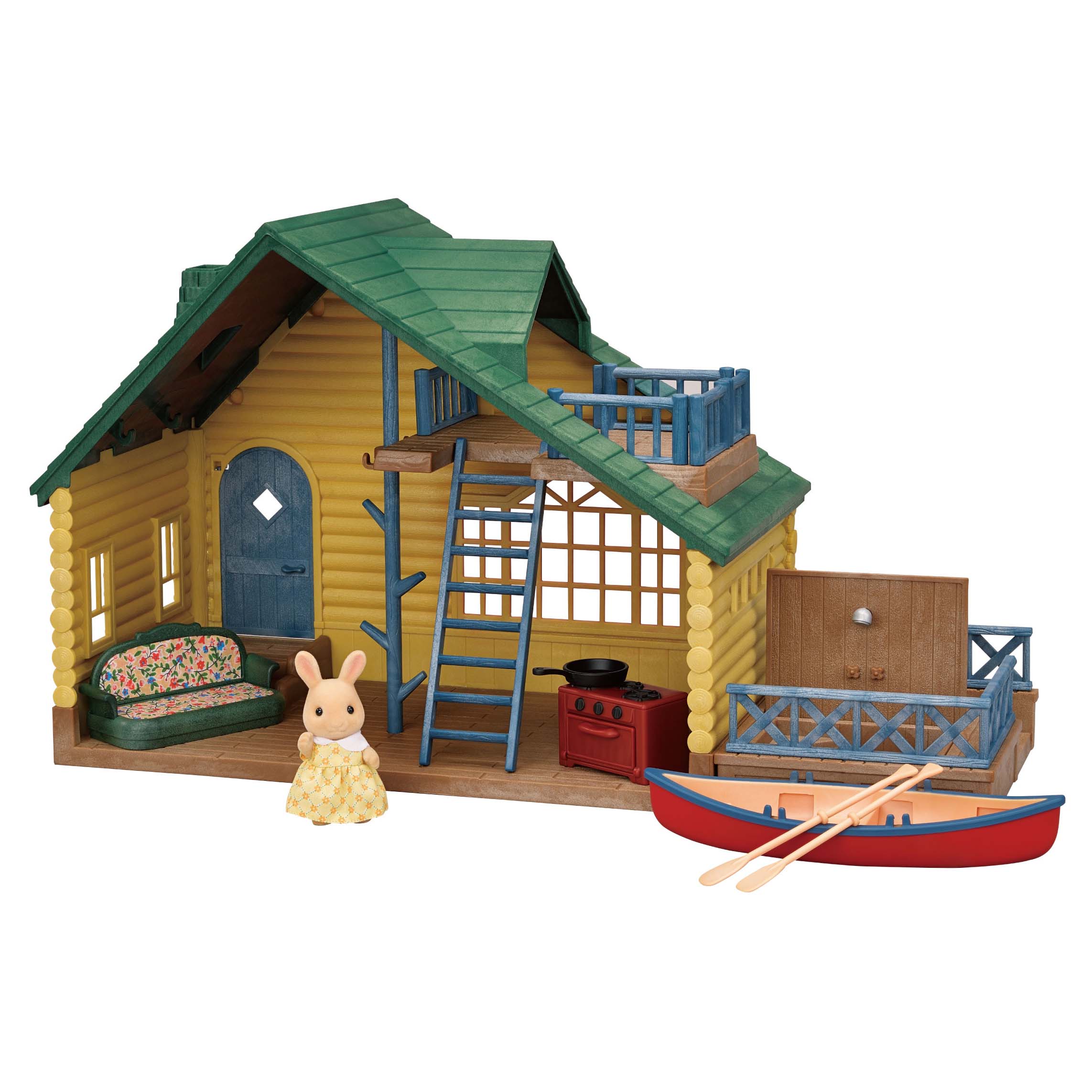 Sylvanian Families Коттедж с зеленой крышей