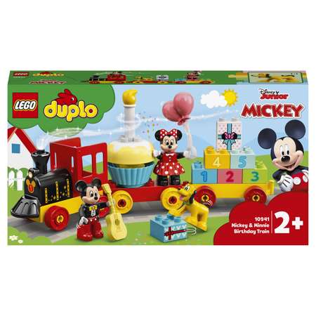 Конструктор LEGO DUPLO Disney Праздничный поезд Микки и Минни 10941