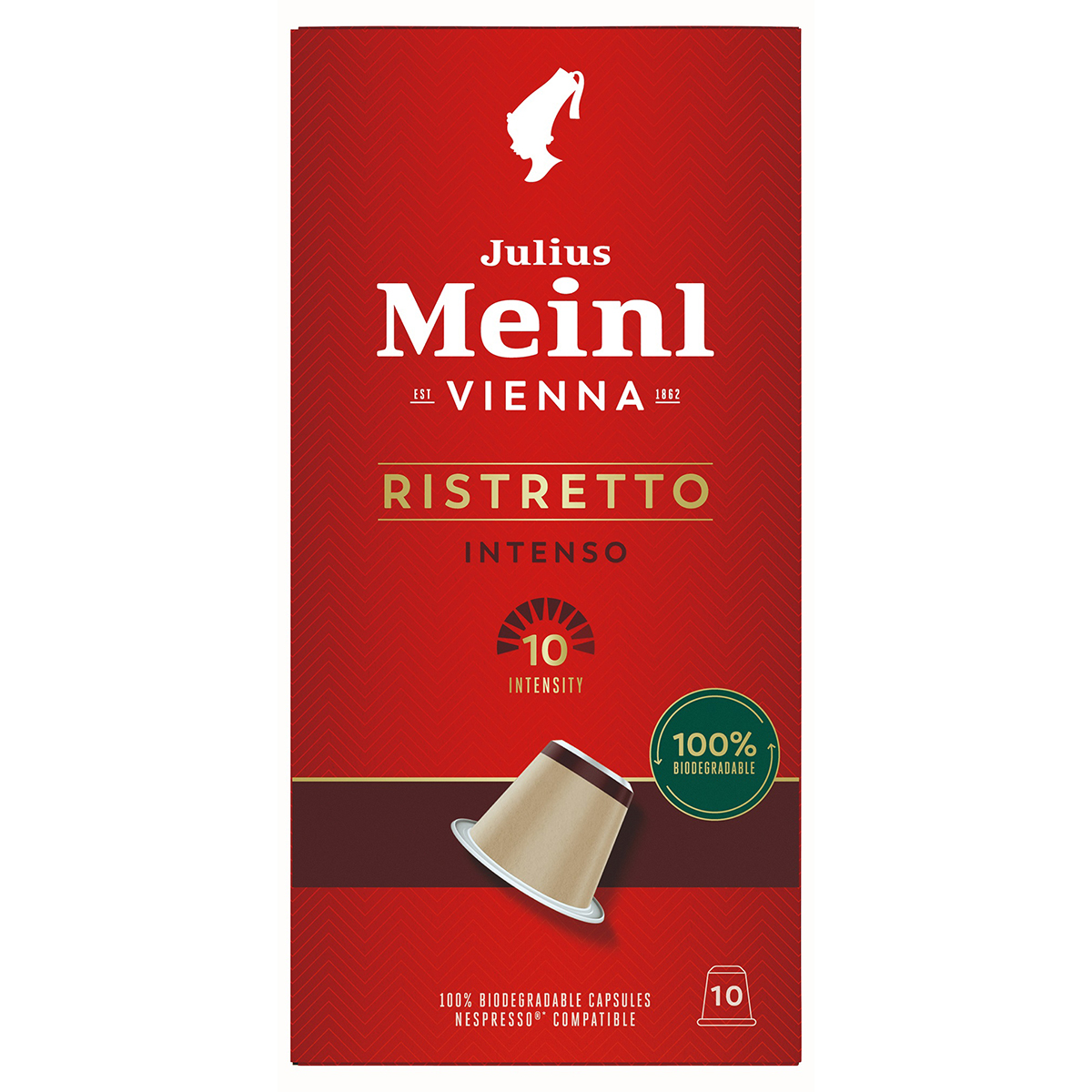 Кофе в капсулах Julius Meinl Ристретто интенсо био система Nespresso Неспрессо 10 шт - фото 3