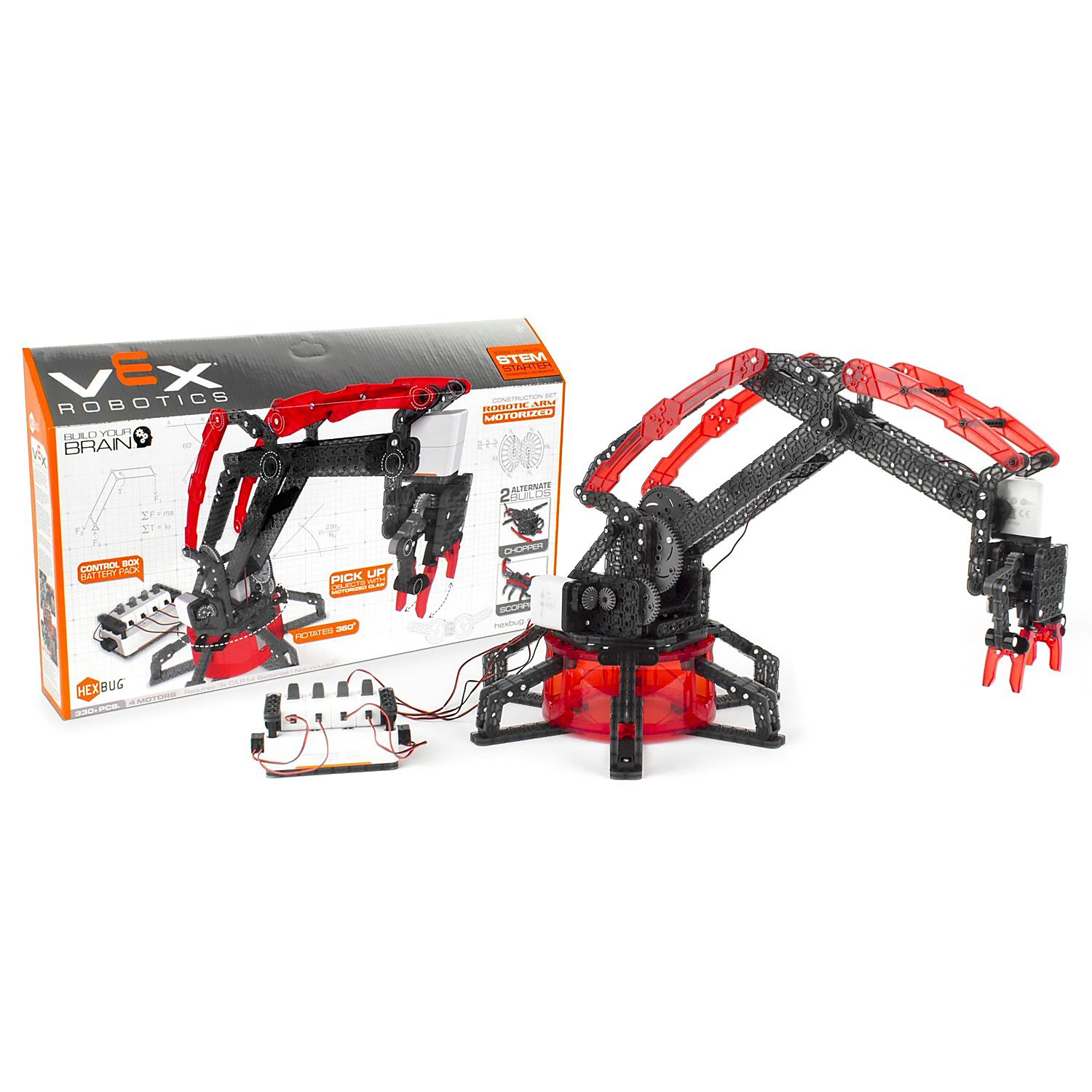 Конструктор Hexbug VEX Robotic Arm 330 деталей 406-4323 - фото 4