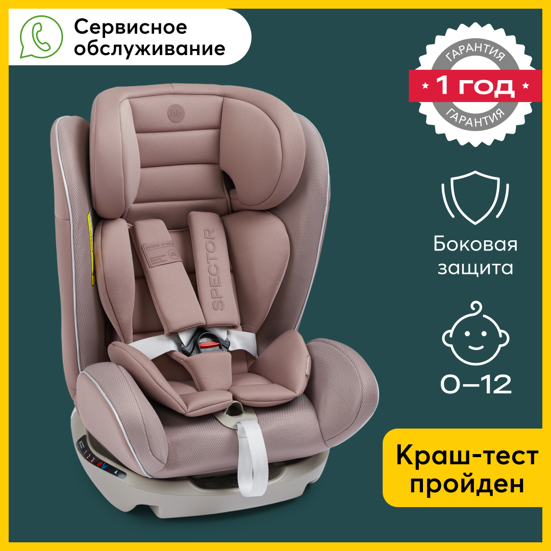 Автокресло Happy Baby Spector desert pink - фото 2