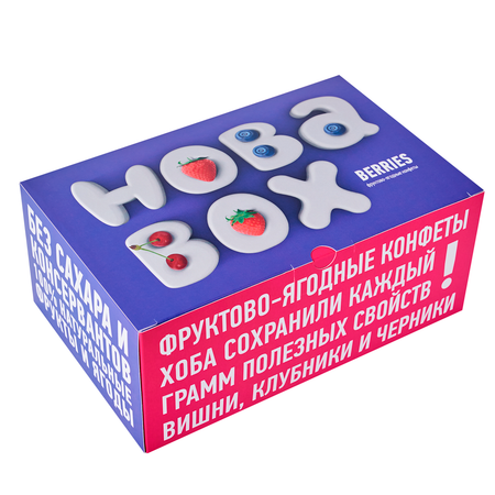 Фруктовая пастила HOBA ягодный микс