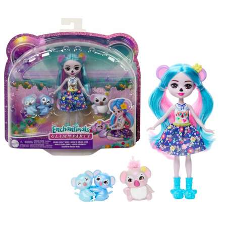 Кукла мини Mattel Карали Коала с питомцами