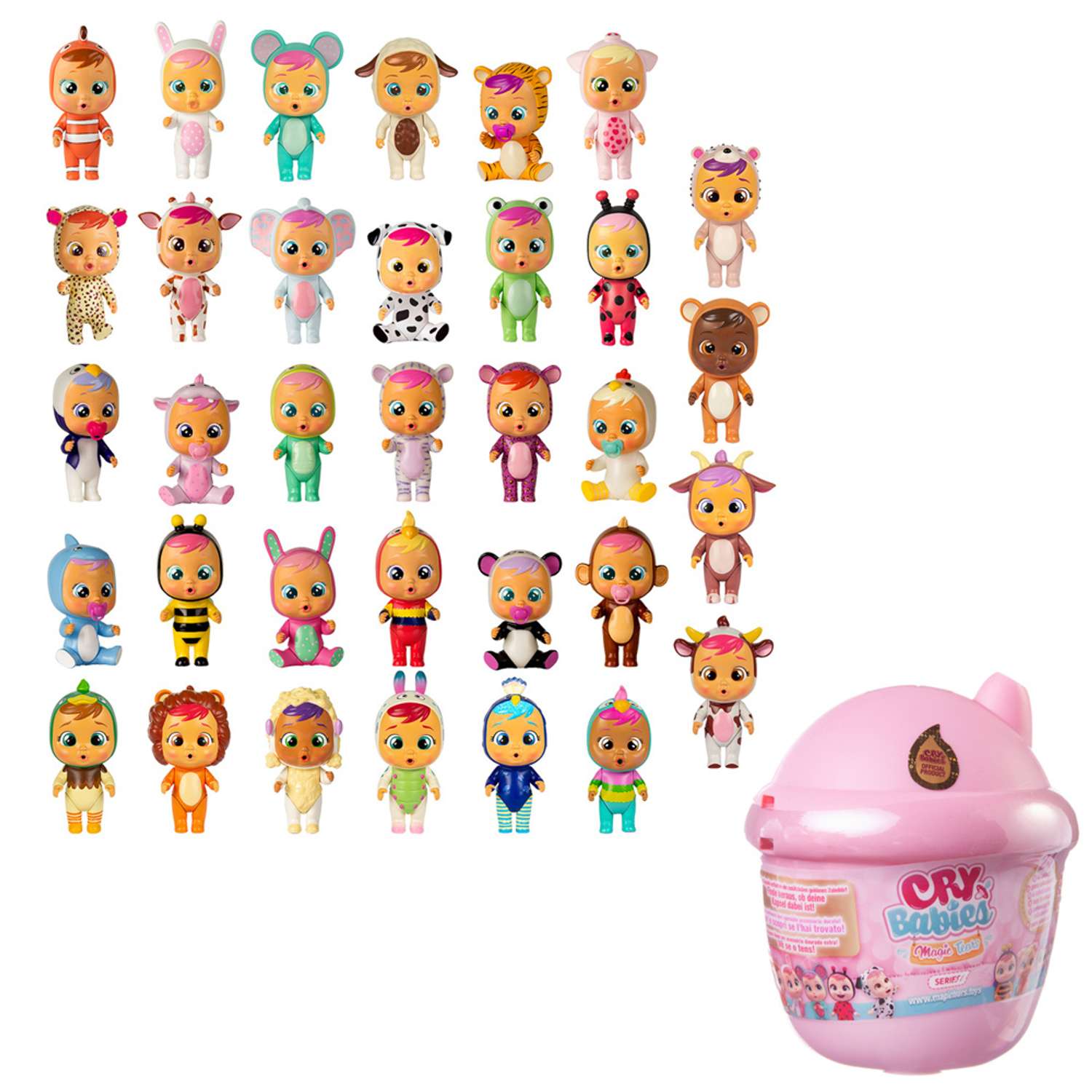 Кукла IMC Toys Cry Babies Magic Tears 97629/98442-VN/розовый - фото 3