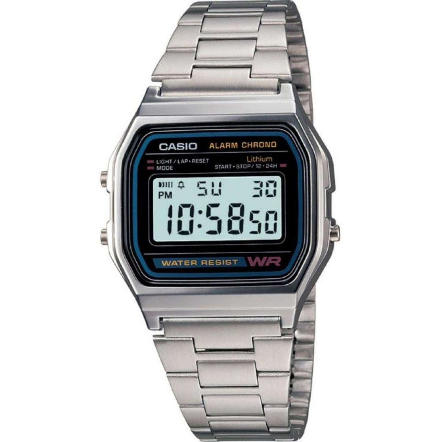 Наручные часы Casio A-158WA-1 - фото 1