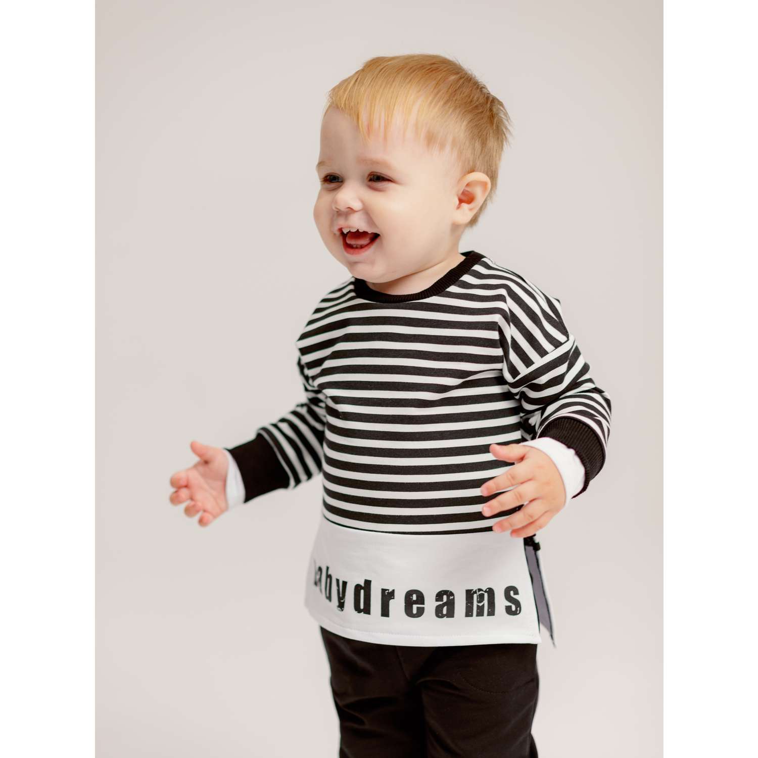 Спортивный костюм BabyDreams KS11/полоска костюм для малыша - фото 1