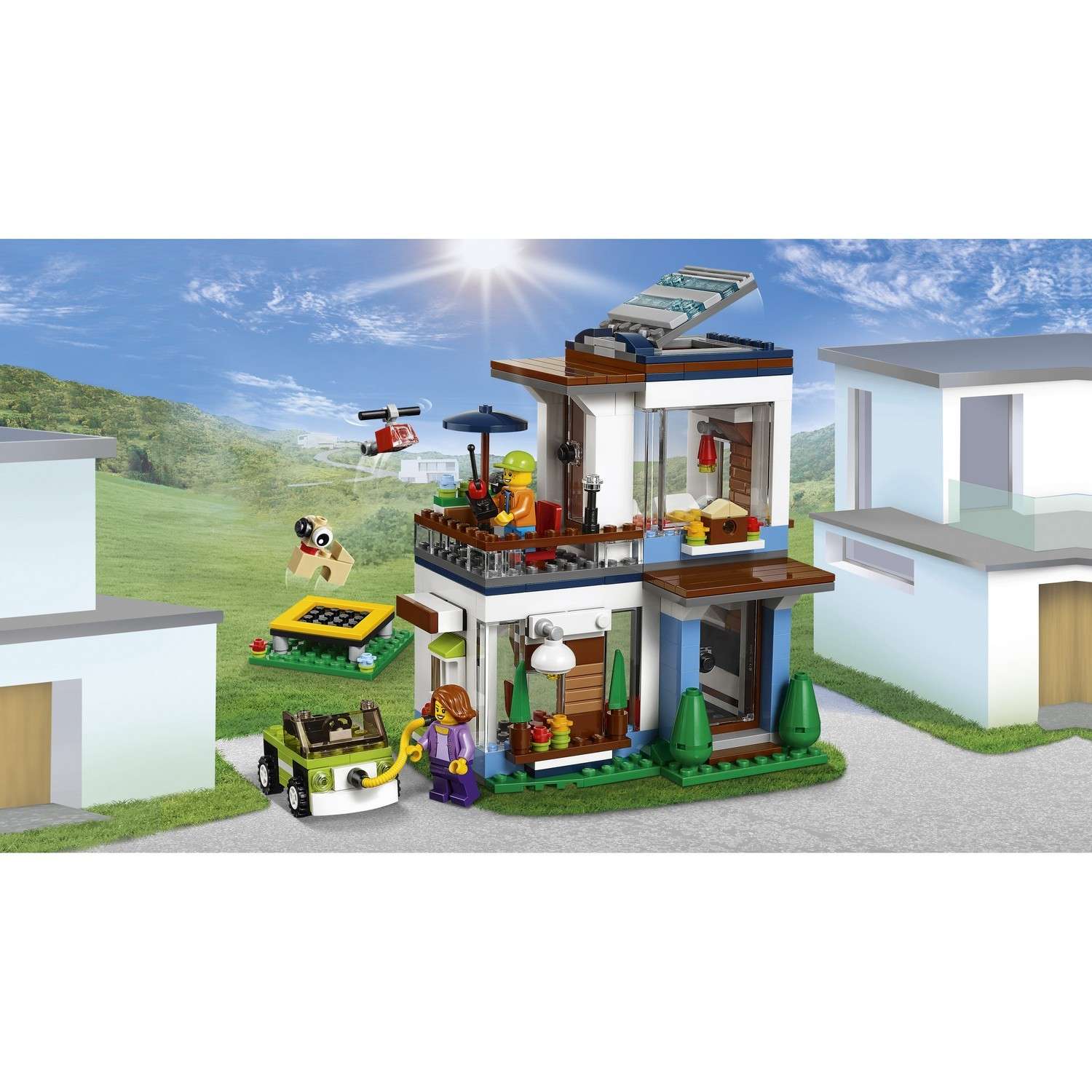Конструктор LEGO Creator Современный дом (31068) - фото 4