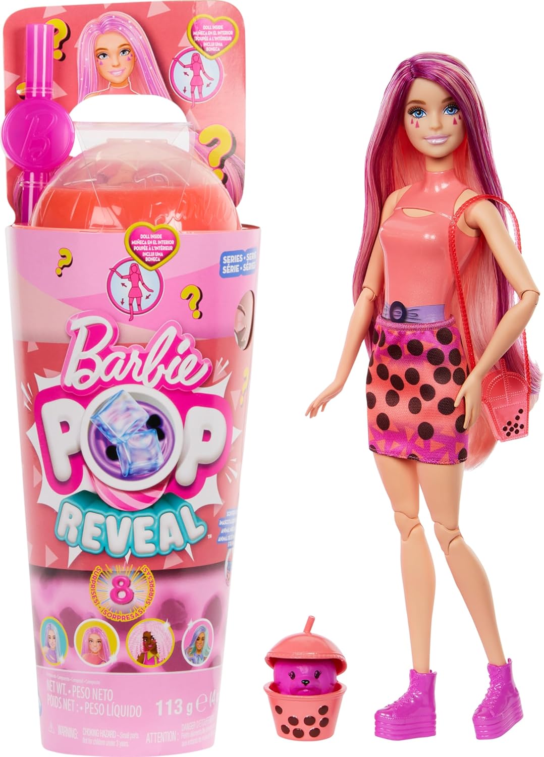 Barbie colour reveal pop sale