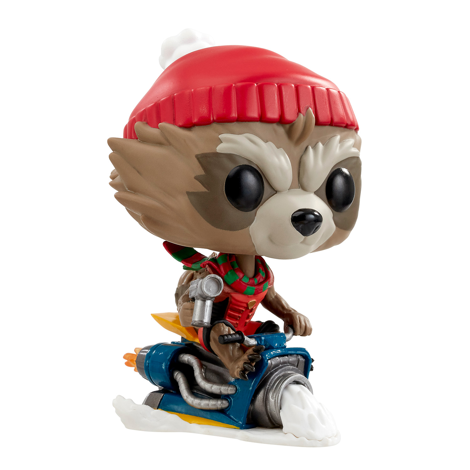 Игрушка Funko Pop Bobble Marvel holiday Rocket Fun2506 - фото 1