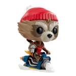 Игрушка Funko Pop Bobble Marvel holiday Rocket Fun2506