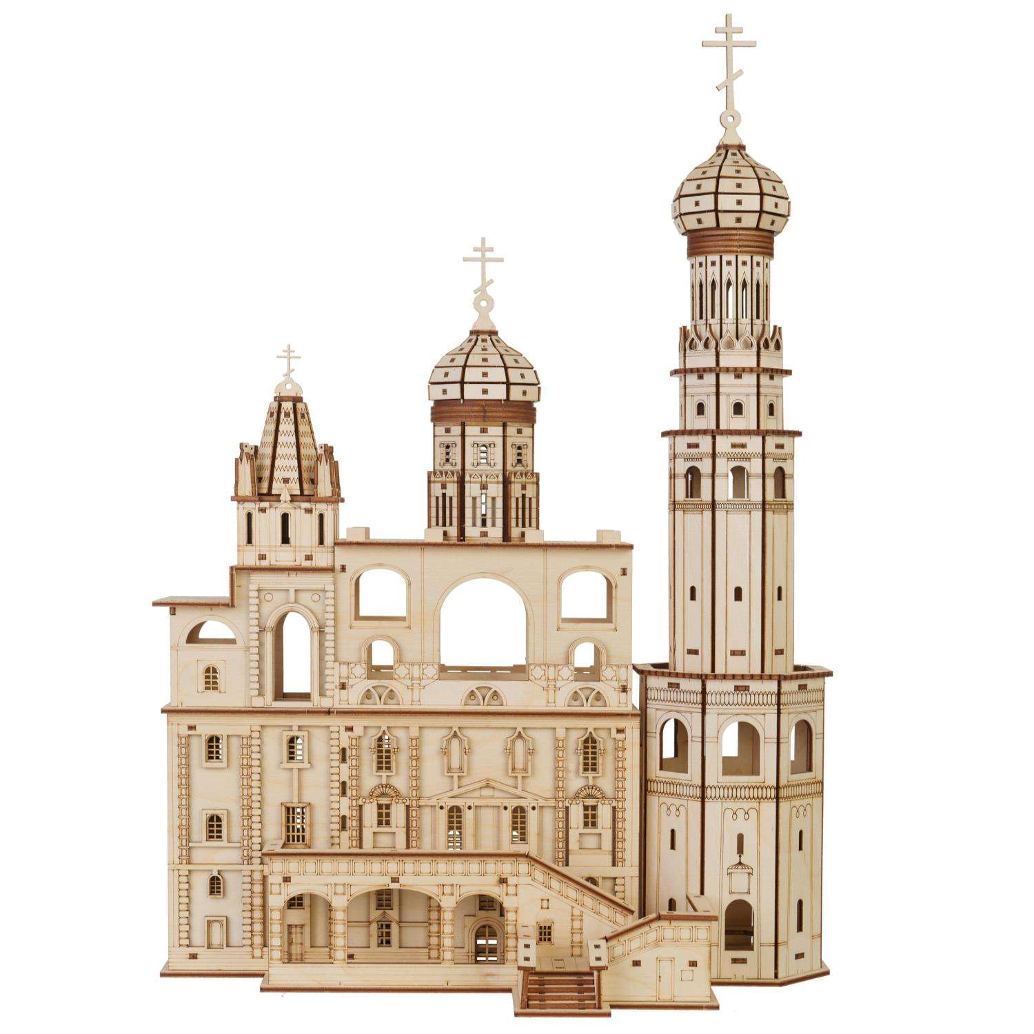 Сборная модель деревянная TADIWOOD Колокольня Ивана Великого Московского Кремля 52 см. 350 деталей - фото 2