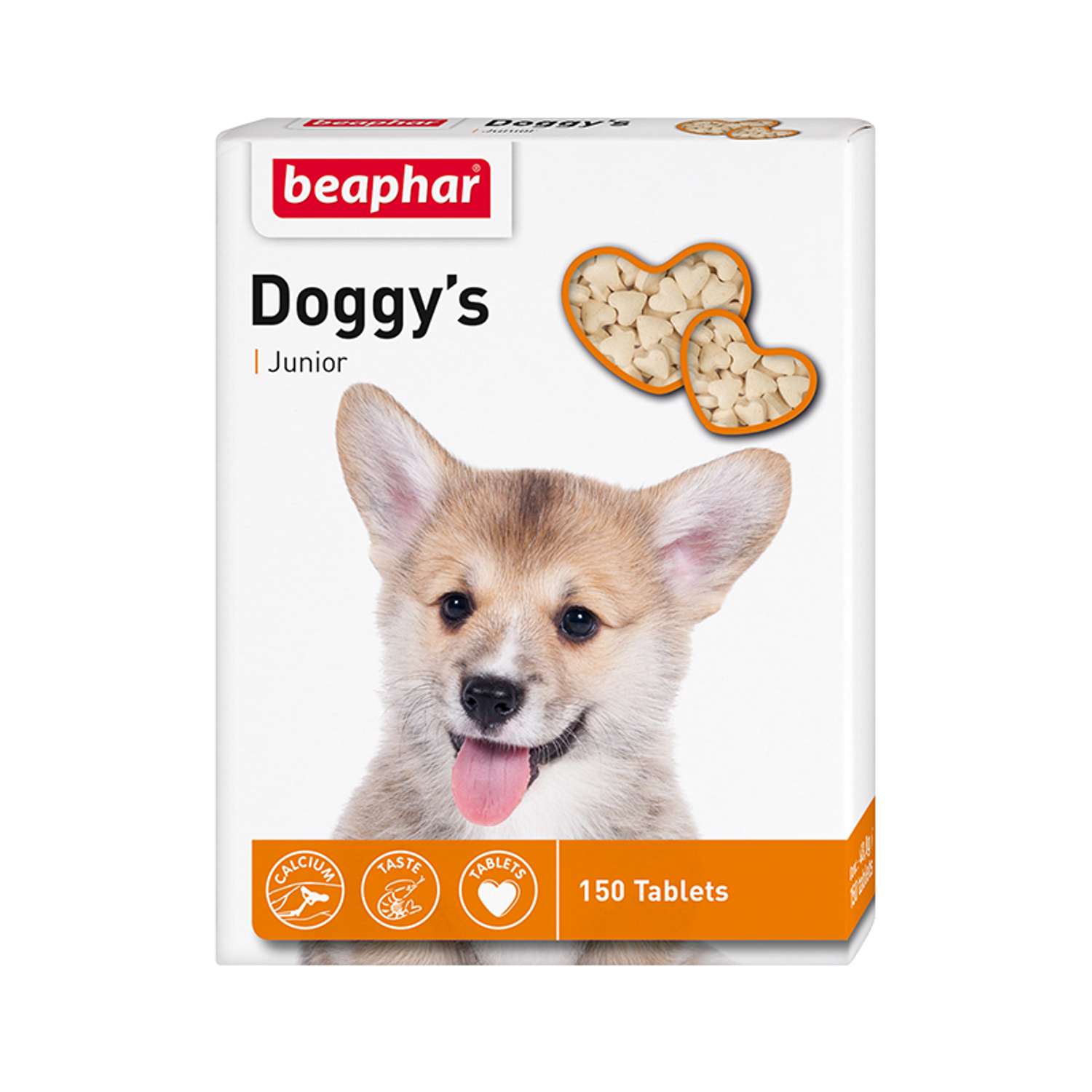 Витамины для щенков Beaphar Doggys Junior 150таблеток - фото 1