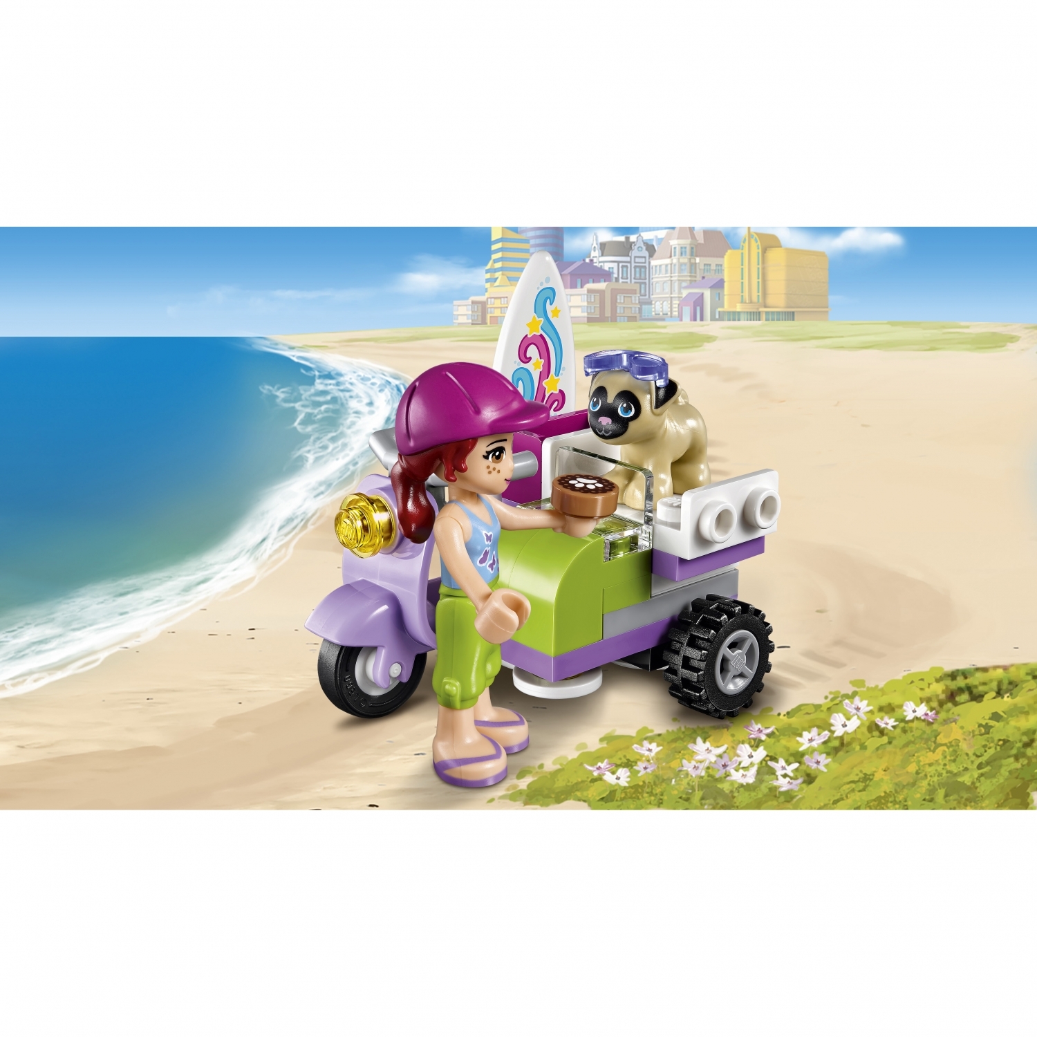 Конструктор LEGO Friends Пляжный скутер Мии (41306) - фото 5