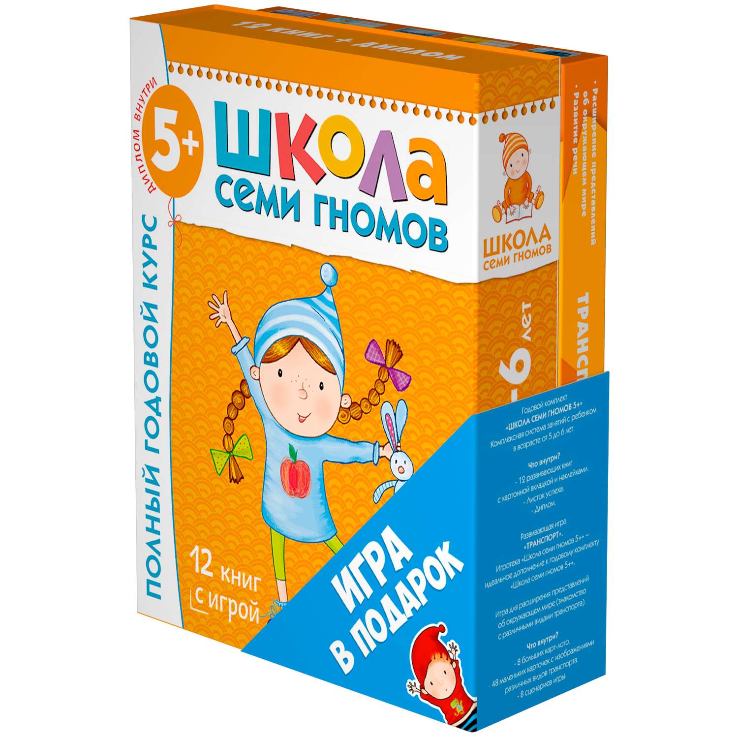 Комплект МОЗАИКА kids ШСГ Шестой год (5-6 лет)+Игротека - фото 1