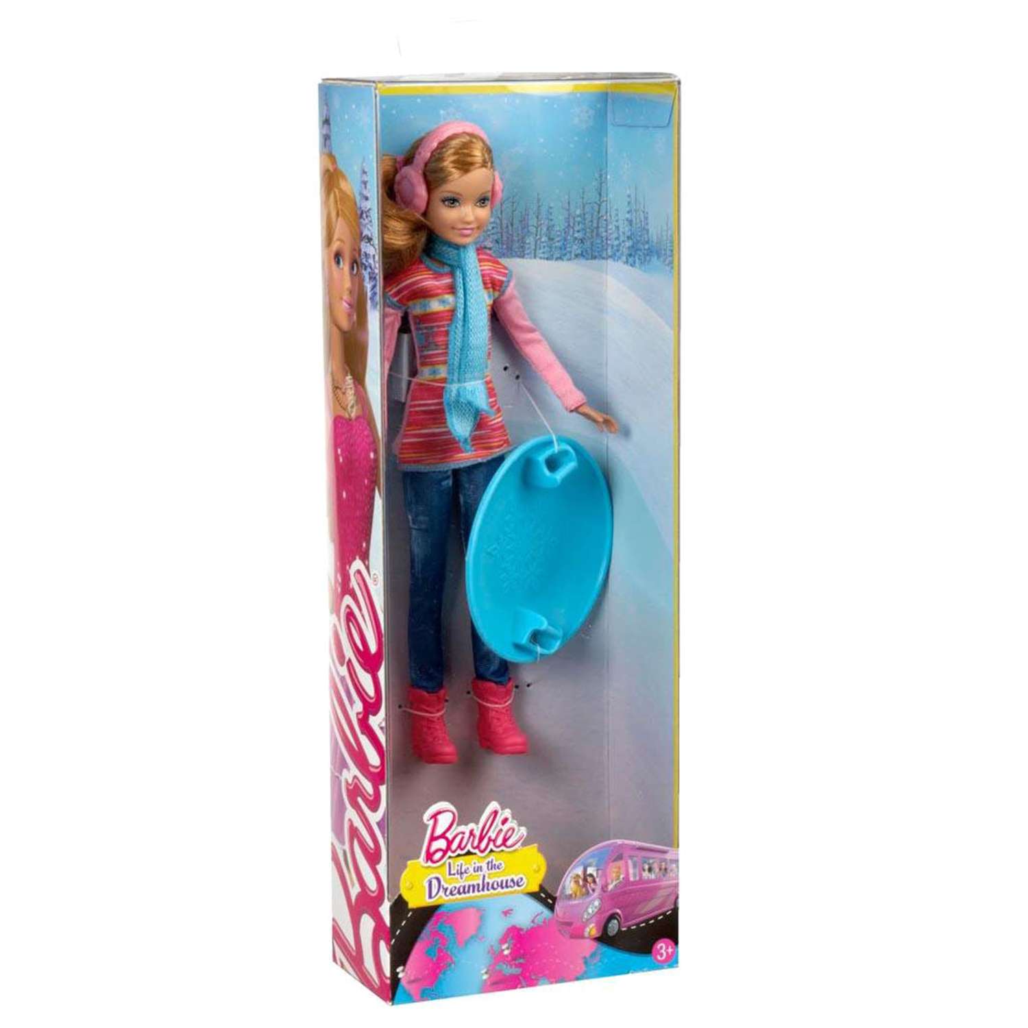 Кукла Barbie Зимние развлечения в ассортименте BJN57 - фото 6