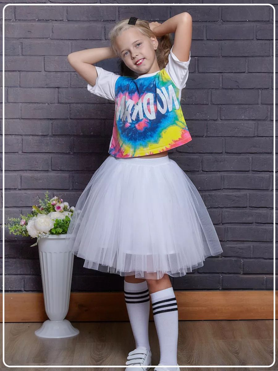 Юбка DALLINA Kids UDN22WHITE - фото 1