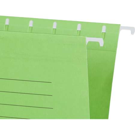 Папка Attache подвесная А4 картон зеленый до 200 листов 5 шт