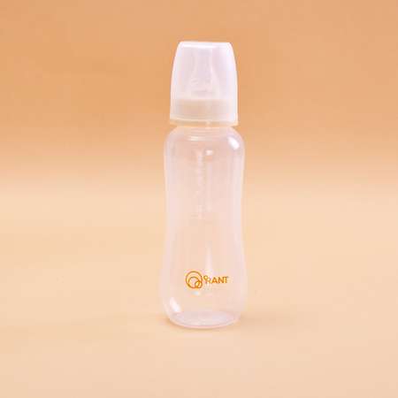 Бутылочка Rant антиколиковая для кормления с силиконовой соской 250 мл. 0+ арт. 1001 beige