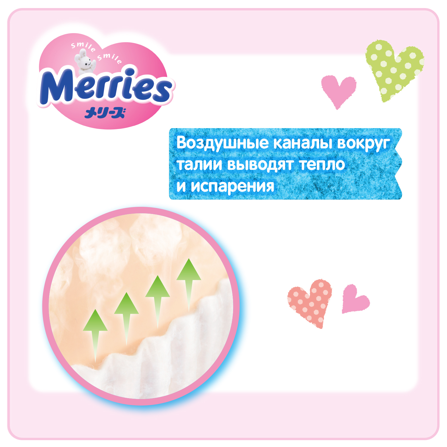 Трусики Merries 28 шт. M - фото 6