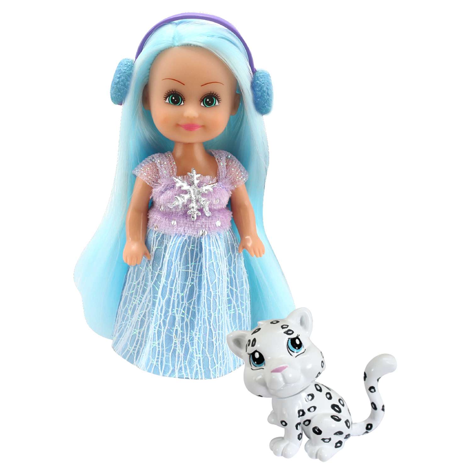 Кукла FUNVILLE Зимняя принцесса с питомцем 24397 24397 - фото 6