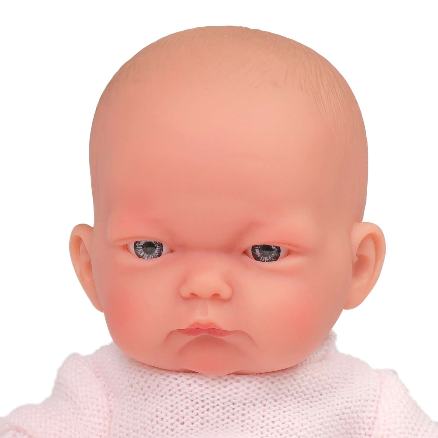Кукла пупс Antonio Juan Реборн Карла в розовом 26 см виниловая 40070 - фото 7