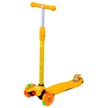 Самокат RIDEX трехколесный 3 wheels scooter Kiko 120/80 yellow/orange