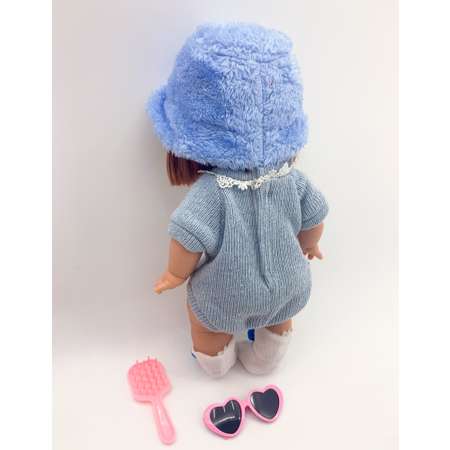 Кукла LANSI WORLD в голубом костюмчике
