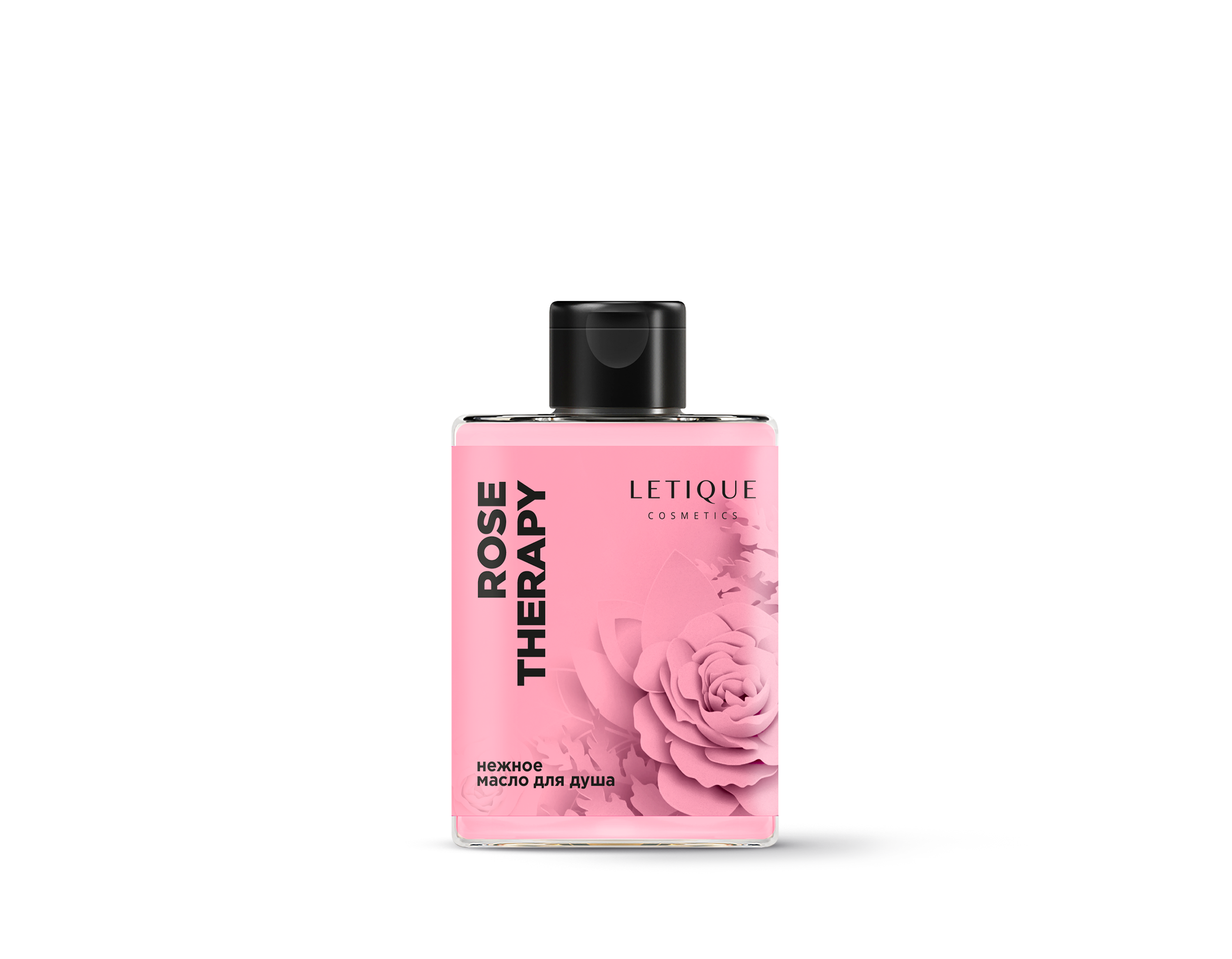 Нежное масло для душа Letique Cosmetics rose therapy - фото 1