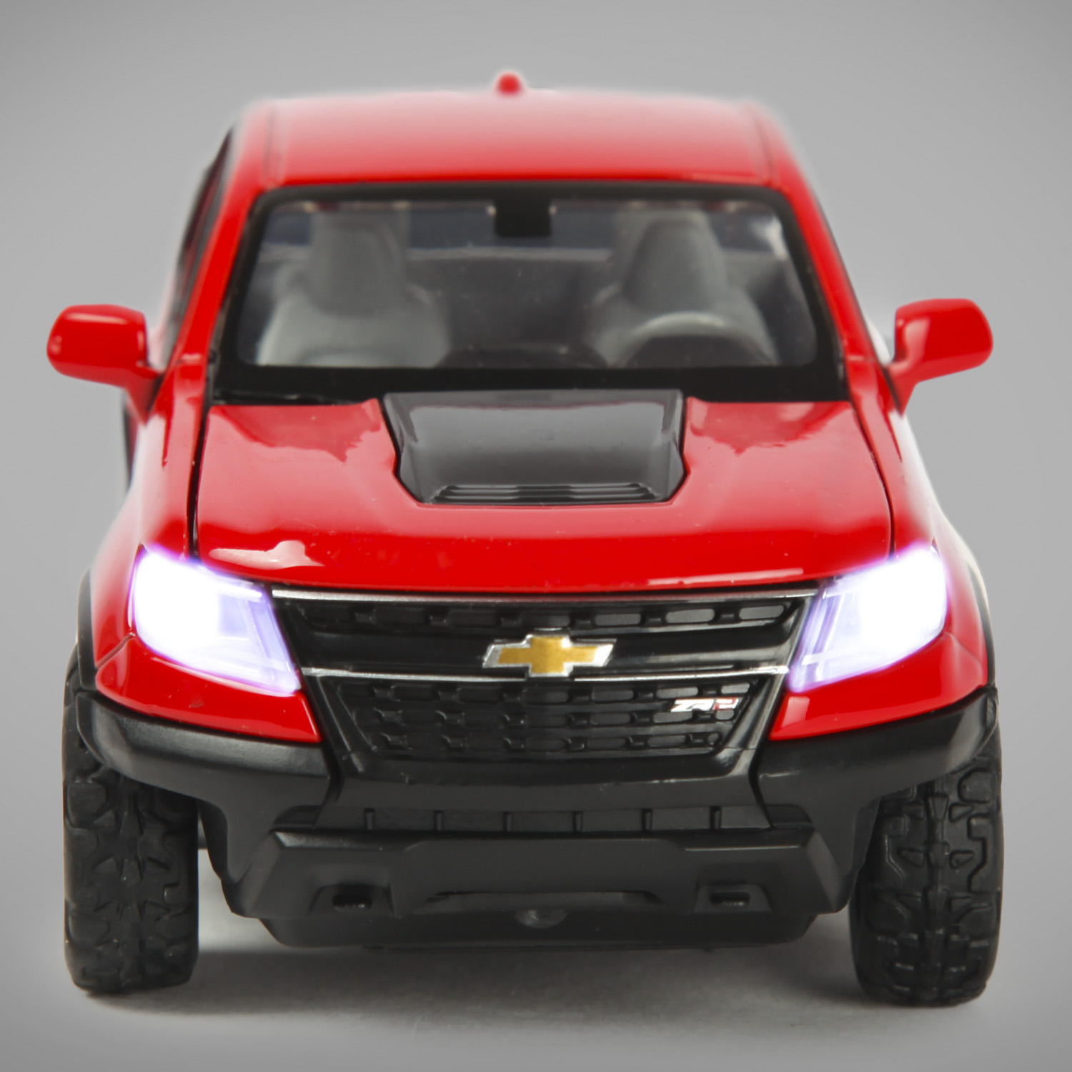 Машинка Mobicaro 1:31 Chevy Colorado ZR2 Красная 68442 68442 - фото 7