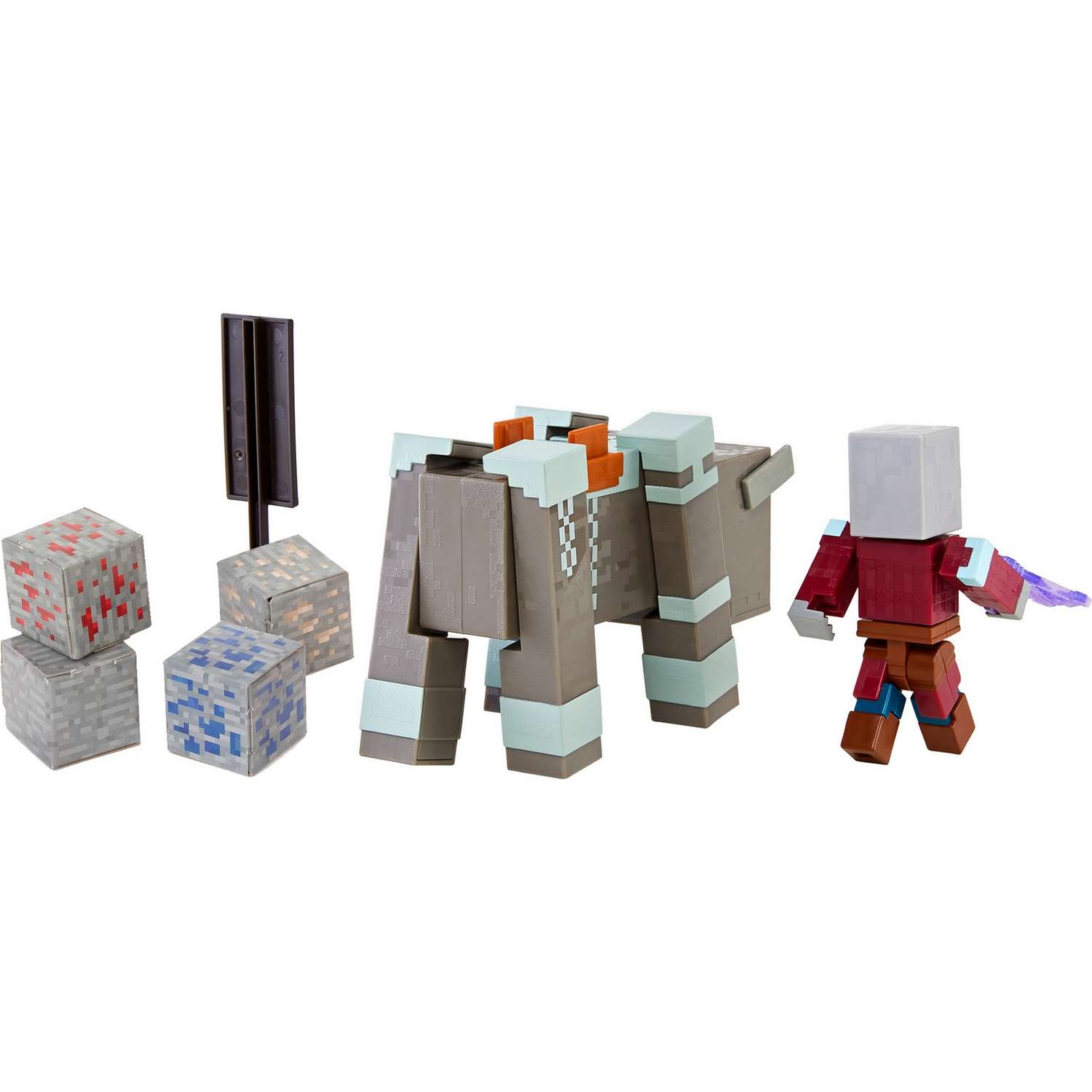 Набор фигурок Minecraft Разоритель и Капитан Разбойников GTT54 - фото 6