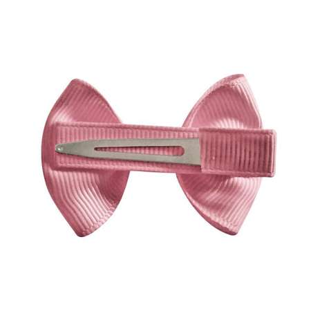 Заколка Milledeux Bowtie Bow со стразом мини кварцевый розовый