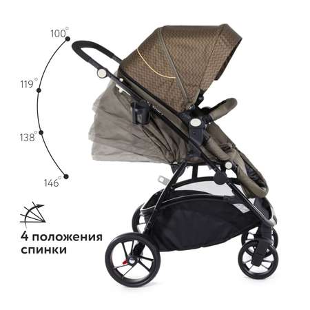 Коляска прогулочная Babyton Urban Brown