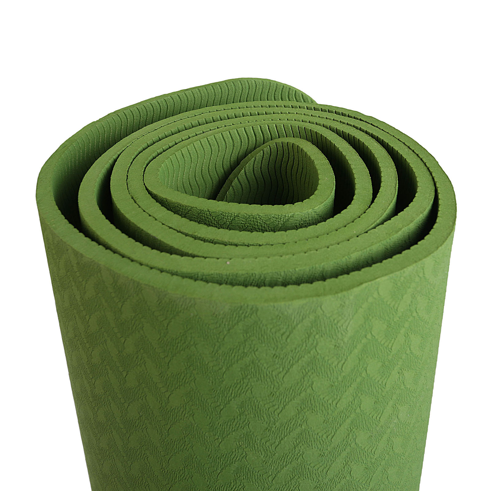 Коврик Sangh Для йоги зеленый - фото 3