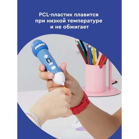 Набор PCL пластика Junion Junion Creative для 3Д-ручки 10 цветов по 5 метров