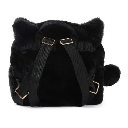 Рюкзак Johnshen PinkMagic Кошка Черный MF992522-1