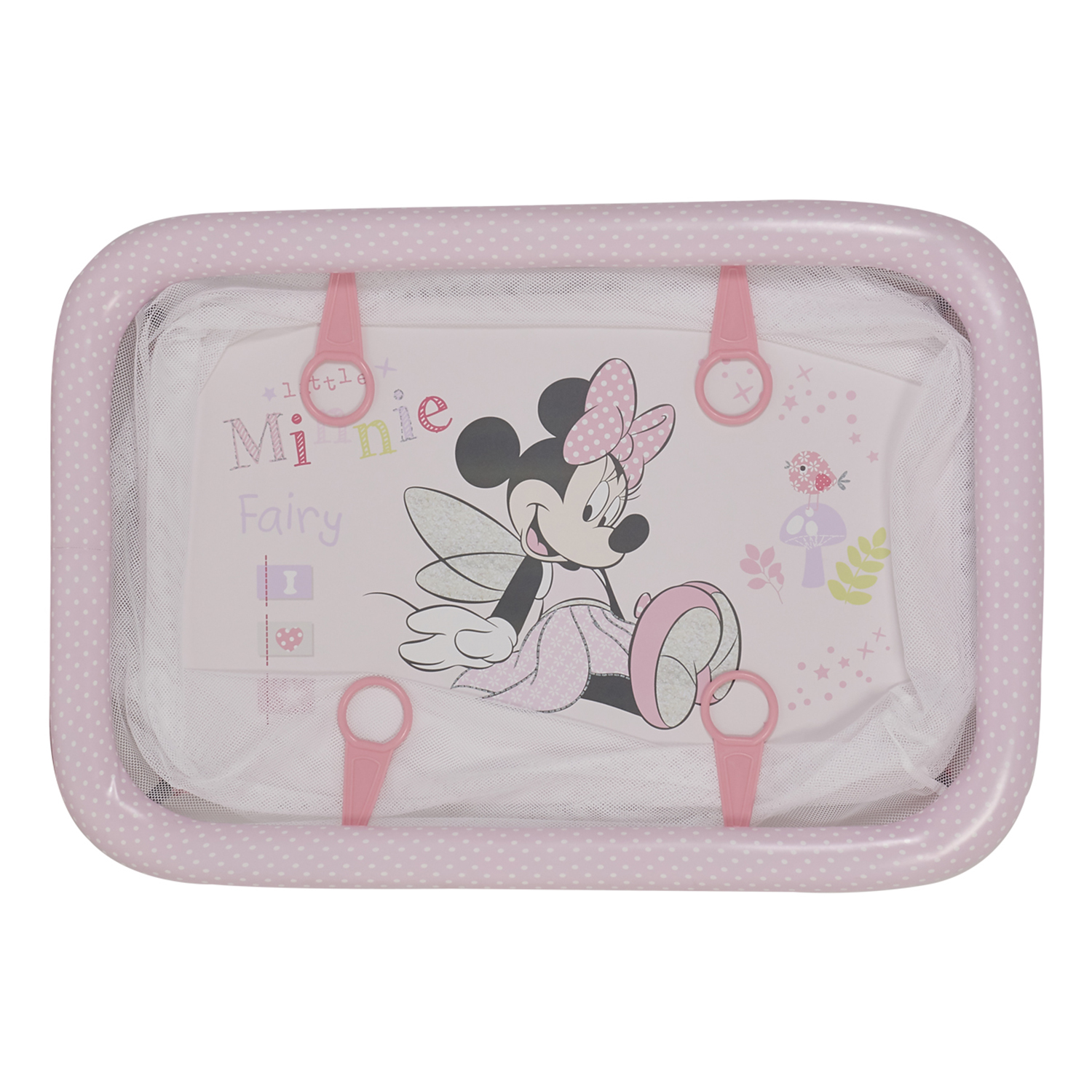 Манеж Polini kids Disney baby Classic Минни Маус Фея Розовый 0001994-2 - фото 6