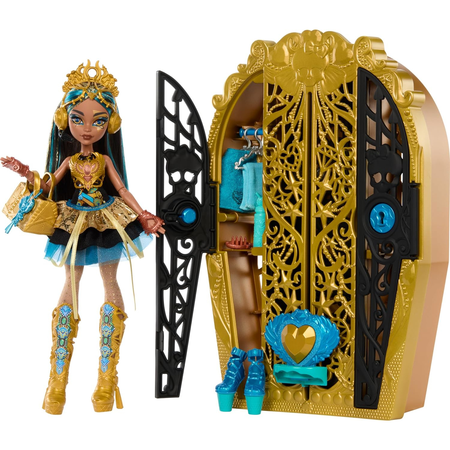 Кукла Monster High Skulltimate Secrets Cleo HXH86 HXH86 - фото 1