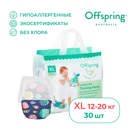 Трусики Offspring 30 шт. XL 12-20 кг