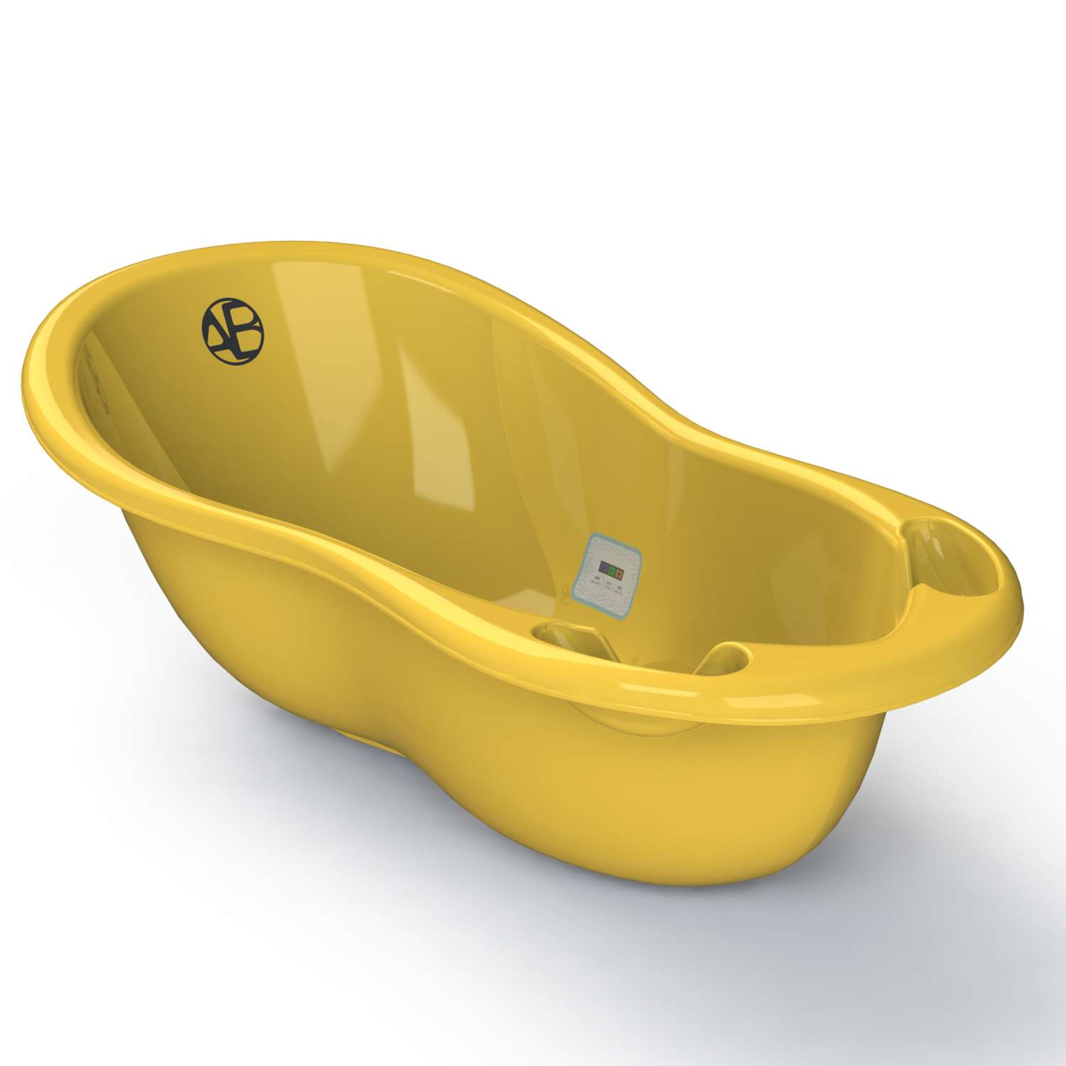 Ванночка для купания AmaroBaby Waterfall жёлтая - фото 9
