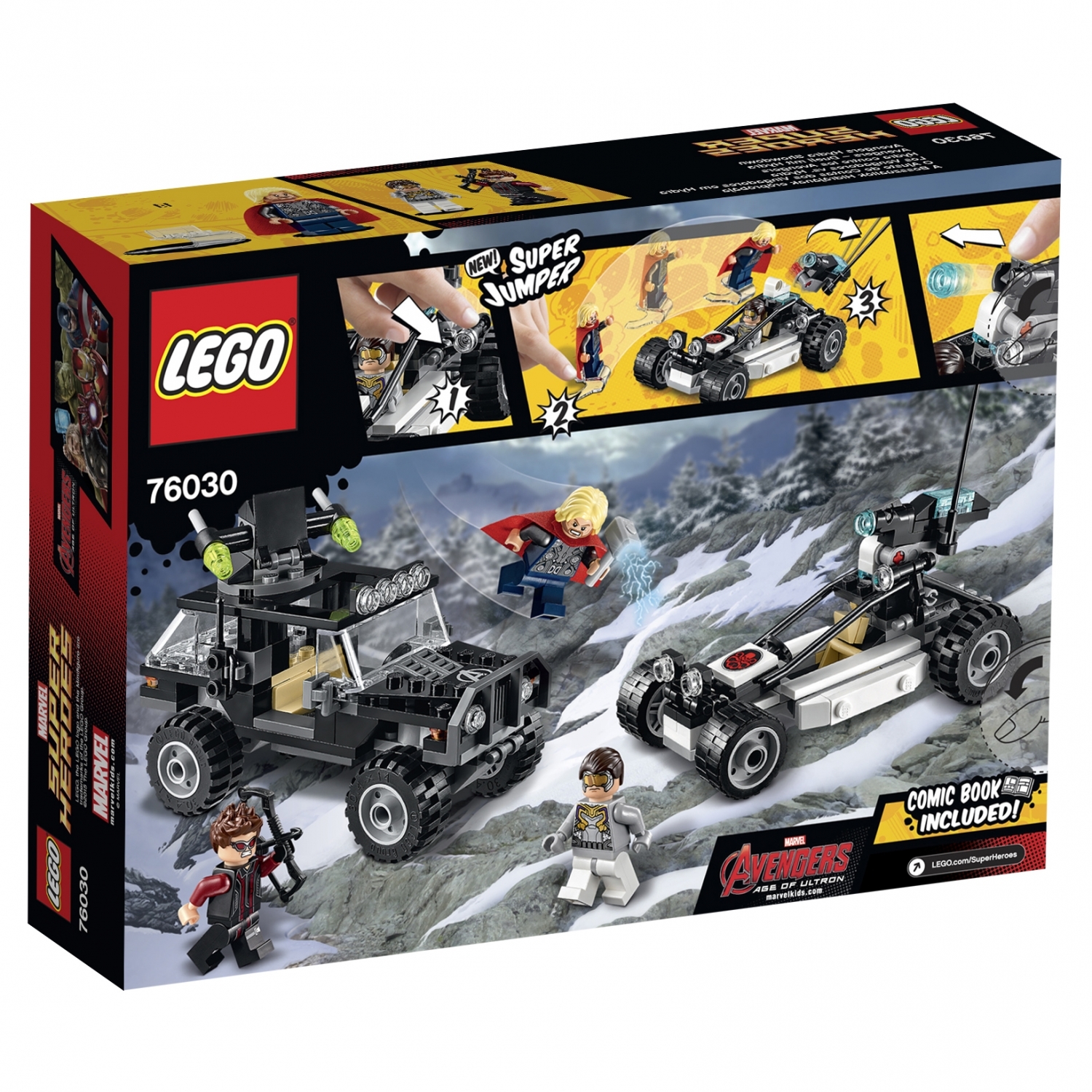 Конструктор LEGO Marvel Super Heroes блочный - фото 3
