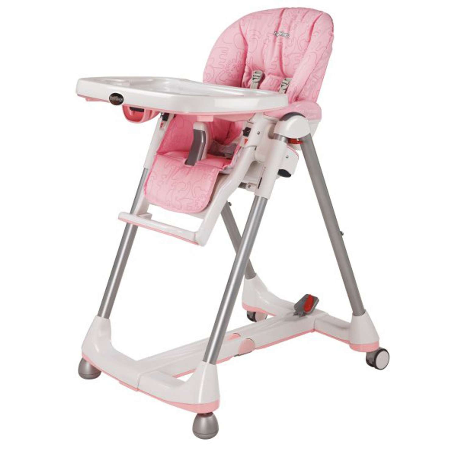 Стульчик для кормления Peg-Perego Prima Pappa Diner Savana Rosa - фото 1