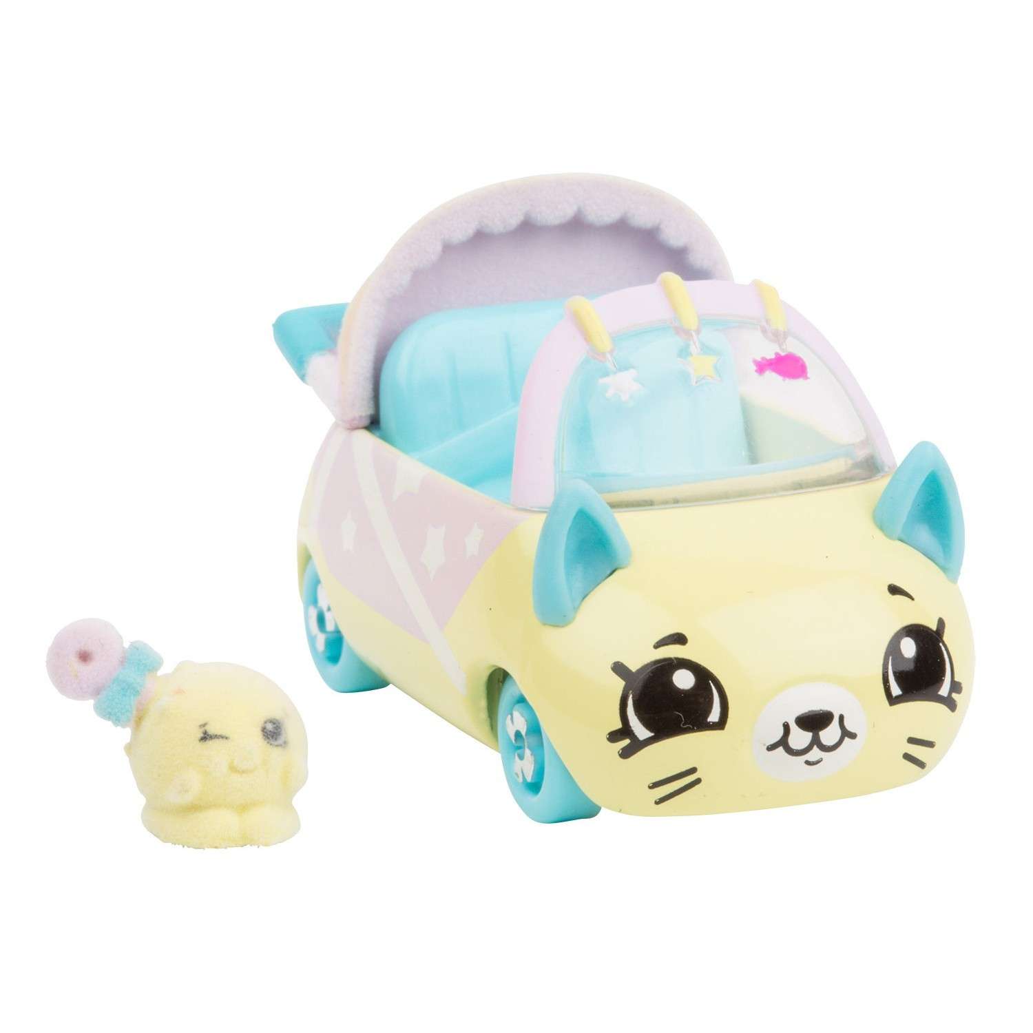 Машинка Cutie Cars с мини-фигуркой Shopkins S3 Коляска 57182 - фото 1