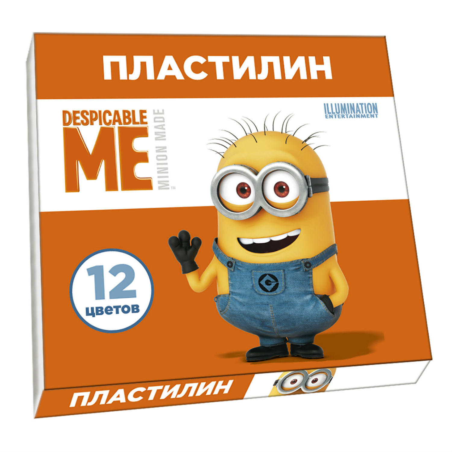 Пластилин Росмэн Despicable Me 12 цв. - фото 1