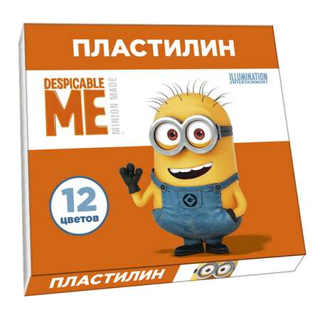 Пластилин Росмэн Despicable Me 12 цв.