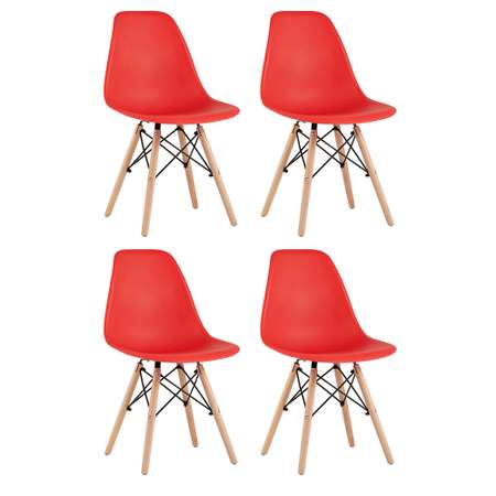 Комплект стульев Stool Group DSW Style красный